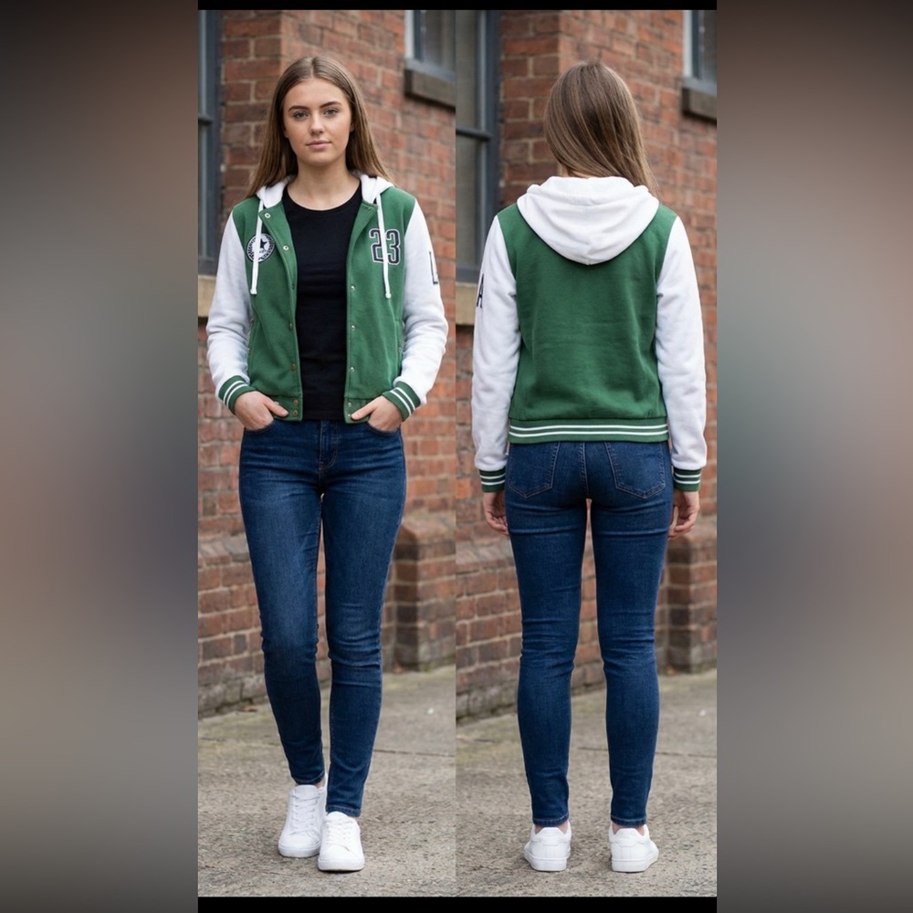 Varsity Sweater Jacket
